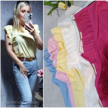 ELAINE fodros A vonalú felső 