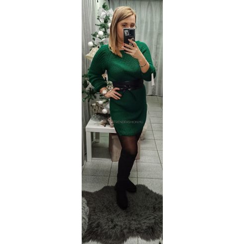 Sara kötött pulcsiruha 
