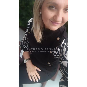 Pamela gombos felső 